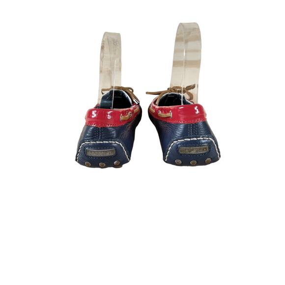 Sperry Red and Blue Women's flats/moccasin - Picture 6 of 9